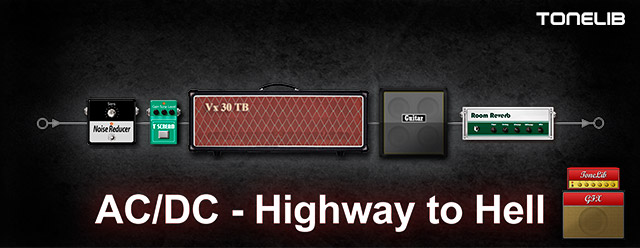 Пресет для ToneLib GFX для песни AC/DC - Highway to Hell