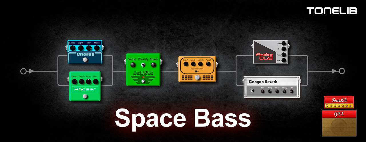 Пользовательский пресет для ToneLib GFX для бас-гитары - Space Bass