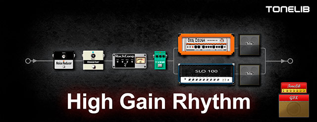 Пресет для ToneLib GFX - гитарный тон для метал-ритм гитары High Gain Rhythm