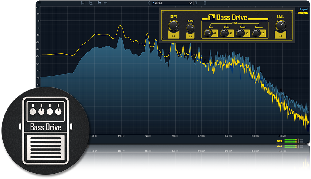 TL BassDrive - Легендарная Педаль Драйва - Теперь в Формате Плагина