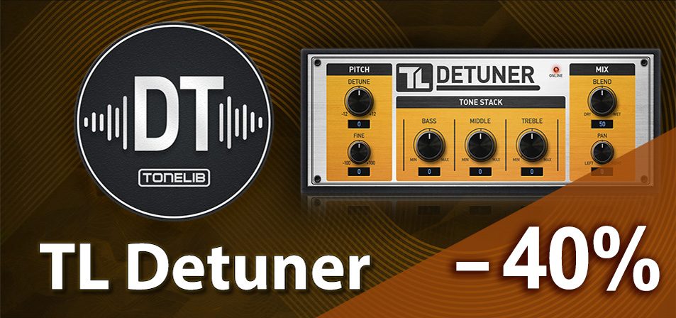 TL Detuner | Простой и гибкий инструмент для высококачественного Питч Шифтинга