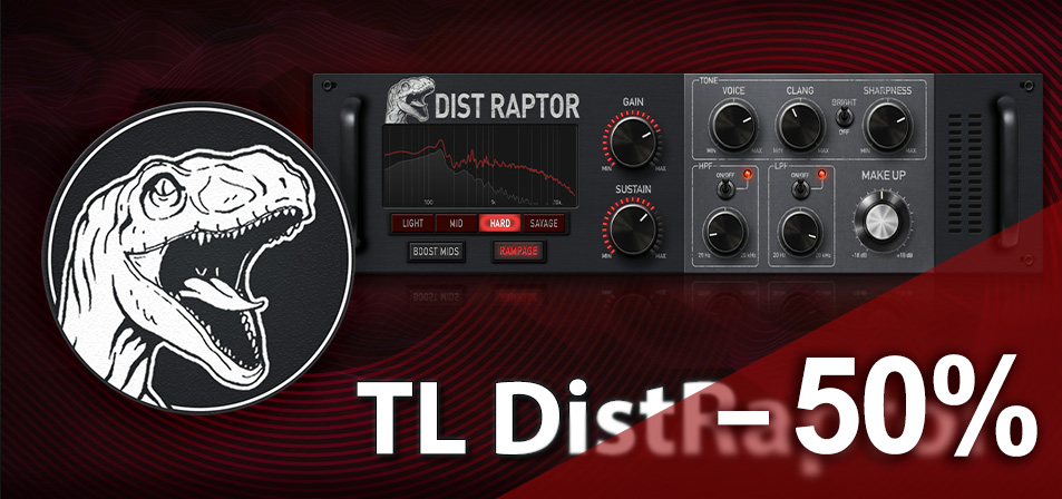 Distortion-плагин с Неукротимым Драйвом | TL DistRaptor