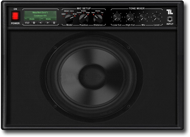 Симулятор гитарного кабинета с более чем 300 встроенными импульсами